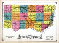 Topographical Map, Clinton County 1925